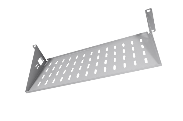 Полка перфорированная консольная 2U, глубина 200 мм Полка перфорированная консольная 2U, глубина 200 мм