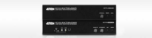 ATEN USB VGA Dual View Cat 5 KVM Extender (1600 x 1200@150m) ATEN USB VGA Dual View Cat 5 KVM Extender (1600 x 1200@150m)