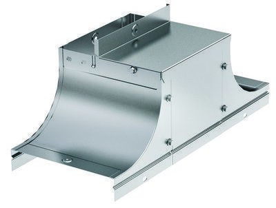 Крышка-ответвитель TSS осн.100 Н100 в комплекте с крепежными элементамии соединительными пластинами, необходимыми для монтажа, цинк-ламельная Крышка-ответвитель TSS осн.100 Н100 в комплекте с крепежными элементамии соединительными пластинами, необходимыми для монтажа, цинк-ламельная