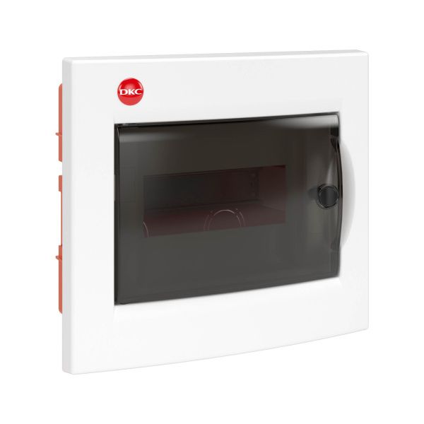 Щиток встраив.с двер.8мод.,IP41,бел., с клем.блок.1х87508 и замком Щиток встраив.с двер.8мод.,IP41,бел., с клем.блок.1х87508 и замком