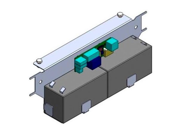 Система аварийного питания для для FLUO-SL серии Light с 2-я аккумуляторами 12 В, 1,3 Ач и креплением 818XC-0033 Система аварийного питания для для FLUO-SL серии Light с 2-я аккумуляторами 12 В, 1,3 Ач и креплением 818XC-0033