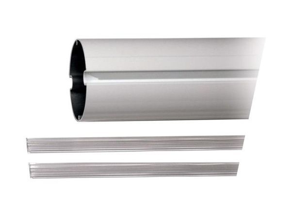 Стрела алюминиевая диаметром 100 и длиной 6850 мм, с пазом под дюролайт G06850 Стрела алюминиевая диаметром 100 и длиной 6850 мм, с пазом под дюролайт G06850