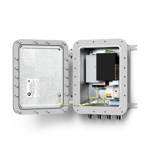 Всепогодный узел коммутации (во взрывобезопасном корпусе 1Ex db IIB+H2 T5 Gb) ВУК ВБ-24-PoE+ Всепогодный узел коммутации (во взрывобезопасном корпусе 1Ex db IIB+H2 T5 Gb) ВУК ВБ-24-PoE+