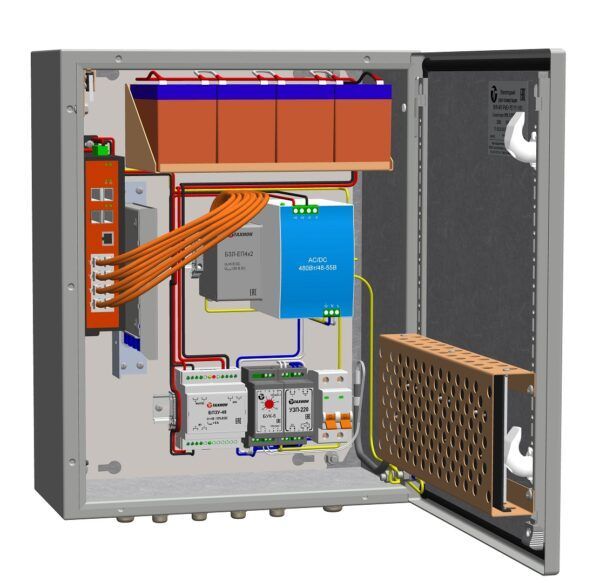 Всепогодный узел коммутации ВУК-48У-PoE+ Р2 У11 У81 Всепогодный узел коммутации ВУК-48У-PoE+ Р2 У11 У81
