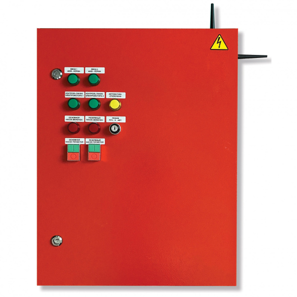 ШУПН-ПРО (15/400) Шкаф управления электромоторами пожарных насосов систем внутреннего противопожарного водопровода ШУПН-ПРО (15/400) Шкаф управления электромоторами пожарных насосов систем внутреннего противопожарного водопровода
