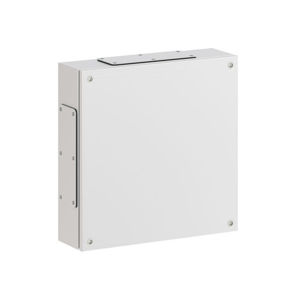 Корпус клеммный металлический SDE ВxШxГ 400x400x120 мм с фланцами, IP66 Корпус клеммный металлический SDE ВxШxГ 400x400x120 мм с фланцами, IP66