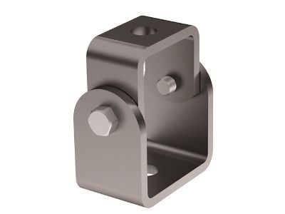 Универсальный шарнир с изменяемым углом для резьбовой шпильки М12 Универсальный шарнир с изменяемым углом для резьбовой шпильки М12