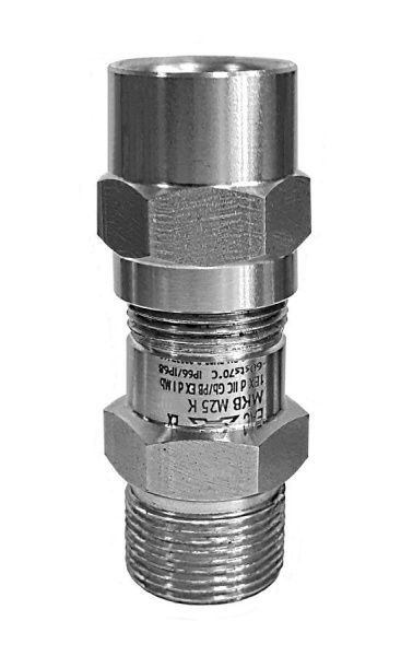 Взрывозащищенный кабельный ввод МКВ М20К Взрывозащищенный кабельный ввод МКВ М20К