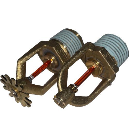 Распылитель спринклерный скрытый СВК0-ПНо 0,085-R1/2/Р57.В3-"Бриз-С-9/К16" с резьбовым герметиком, с колбой быстрого (3,0 мм) реагирования Распылитель спринклерный скрытый СВК0-ПНо 0,085-R1/2/Р57.В3-"Бриз-С-9/К16" с резьбовым герметиком, с колбой быстрого (3,0 мм) реагирования