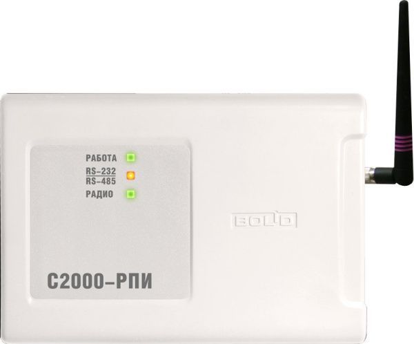 Радиоповторитель интерфейсов Болид С2000-РПИ исп. 01 Радиоповторитель интерфейсов Болид С2000-РПИ исп. 01