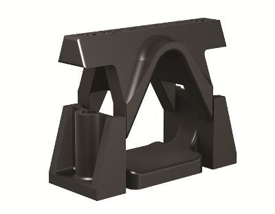 Кабельный держатель для крепления в треугольник, д. 40-70 мм Кабельный держатель для крепления в треугольник, д. 40-70 мм