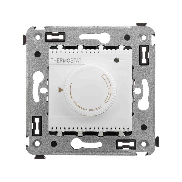 Термостат для теплых полов в стену, Avanti, белое облако Термостат для теплых полов в стену, Avanti, белое облако