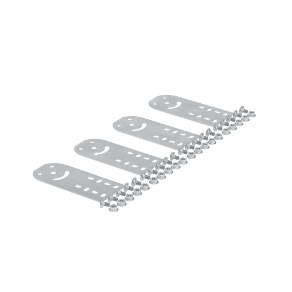 Пластина крепежная GSV H80 (4 шт.) в комплекте с метизами, необходимымидля монтажа Пластина крепежная GSV H80 (4 шт.) в комплекте с метизами, необходимымидля монтажа