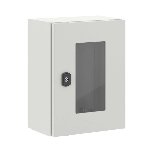 Корпус навесной STE с М/П с прозрачной дверью ВxШxГ 400x300x200 мм, IP66 Корпус навесной STE с М/П с прозрачной дверью ВxШxГ 400x300x200 мм, IP66