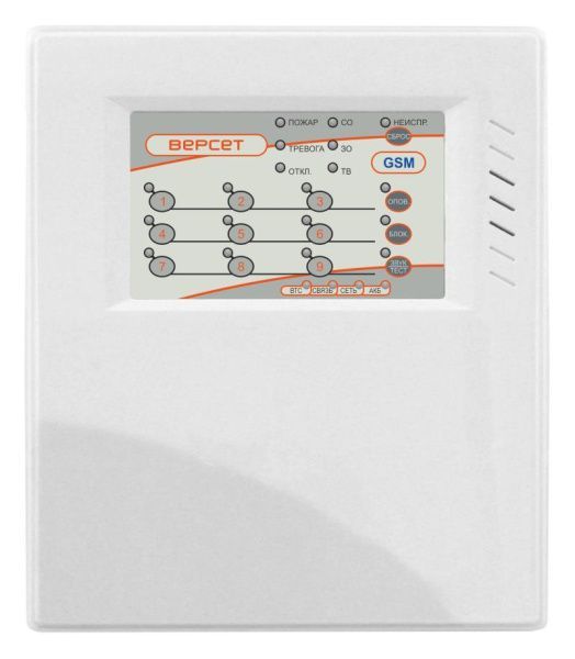 Прибор приёмно-контрольный охранно-пожарный GSM охраны  «ВЕРСЕТ– GSM  09 ВМ» Прибор приёмно-контрольный охранно-пожарный GSM охраны  «ВЕРСЕТ– GSM  09 ВМ»
