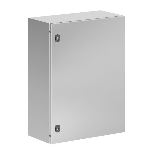 Корпус навесной STH с М/П из нержавеющей cтали AISI304 ВxШxГ 800x600x300 мм, с фланцем, IP66 Корпус навесной STH с М/П из нержавеющей cтали AISI304 ВxШxГ 800x600x300 мм, с фланцем, IP66