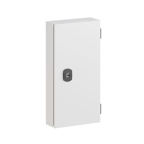 Корпус клеммный металлический SDE ВxШxГ 400x200x80 мм с дверцей, IP55 Корпус клеммный металлический SDE ВxШxГ 400x200x80 мм с дверцей, IP55