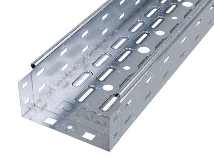 Лоток перфорированный 150х100 L 2000, горячеоцинкованный Лоток перфорированный 150х100 L 2000, горячеоцинкованный