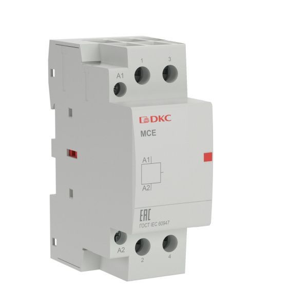 Контактор модульный YON max типа MCE, 2P, 63A, 240В, 2НО Контактор модульный YON max типа MCE, 2P, 63A, 240В, 2НО