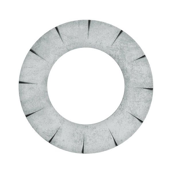 Шайба стопорная М6, нерж. сталь А4, DIN6798A Шайба стопорная М6, нерж. сталь А4, DIN6798A