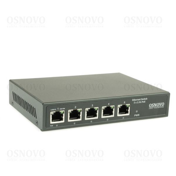 PoE коммутатор 2.5G Ethernet на 5 RJ45 портов SW-5D-1(60W) PoE коммутатор 2.5G Ethernet на 5 RJ45 портов SW-5D-1(60W)