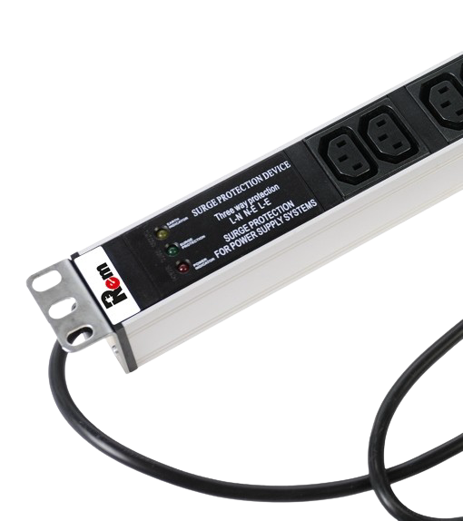 Верт блок розеток Rem-16, 1×16A, фил, инд, 25C13, 1820мм, 42-48U, шнур 3м Верт блок розеток Rem-16, 1×16A, фил, инд, 25C13, 1820мм, 42-48U, шнур 3м