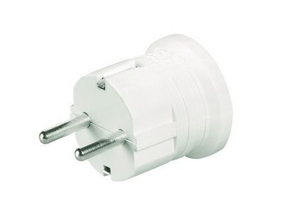 Вилка кабельная, бытовая с центральным вводом кабеля. Черная. IP20 16А 2P+E 230В Вилка кабельная, бытовая с центральным вводом кабеля. Черная. IP20 16А 2P+E 230В