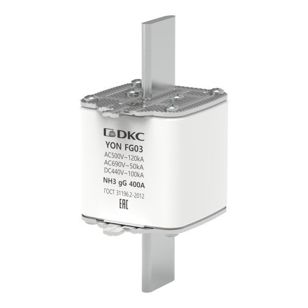 Предохранитель YON ножевого типа FG3 с одинарной индикацией 400А Предохранитель YON ножевого типа FG3 с одинарной индикацией 400А