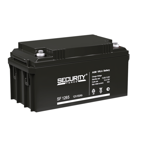 Аккумуляторы для систем безопасности SF 1265 Аккумуляторы для систем безопасности SF 1265