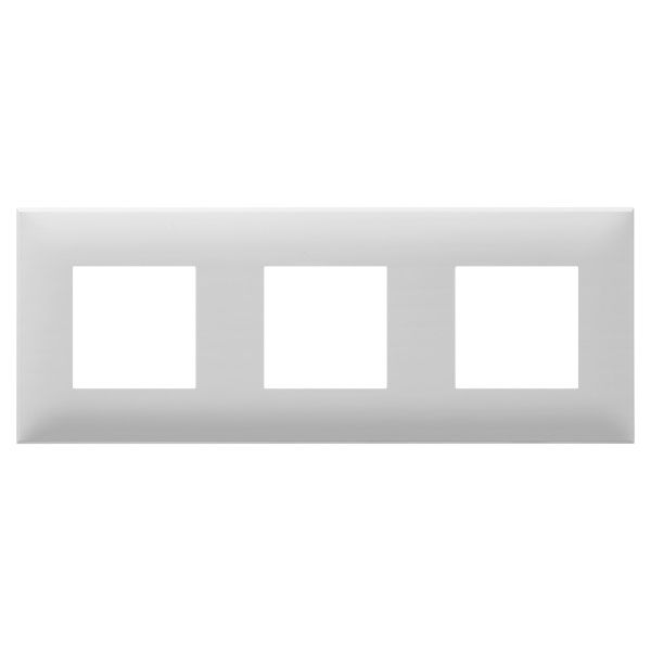Рамка 3 поста (6 мод.), Avanti, белое облако Рамка 3 поста (6 мод.), Avanti, белое облако