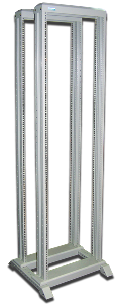 Стойка двухрамная 47U, 600x800, серая Стойка двухрамная 47U, 600x800, серая