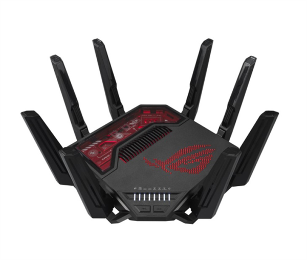 ASUS GT-BE19000//802.11 a/b/g/n/ac/ax/be, 2,4 + 6 gGz, black ASUS GT-BE19000//802.11 a/b/g/n/ac/ax/be, 2,4 + 6 gGz, black