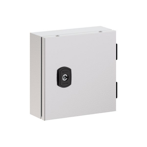 Корпус клеммный металлический SDE ВxШxГ 200x200x80 мм с дверцей, IP55 Корпус клеммный металлический SDE ВxШxГ 200x200x80 мм с дверцей, IP55