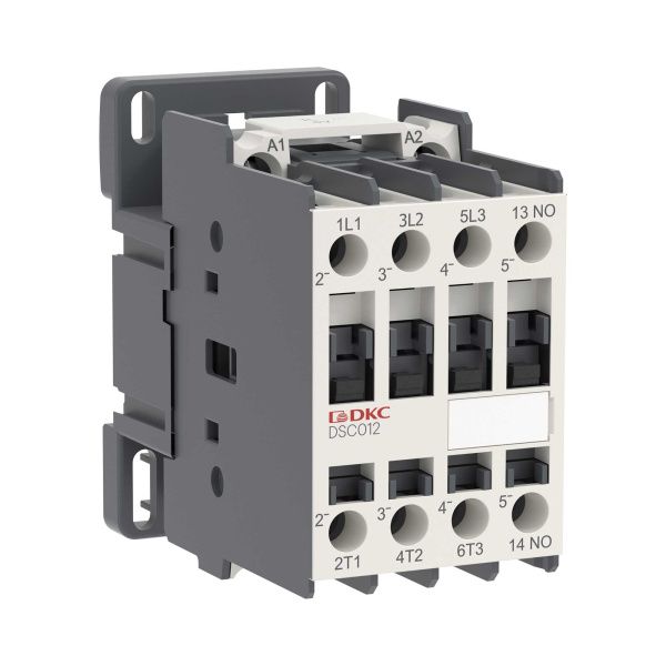 Магнитный контактор YON DSC012 12A 5,5кВт AC3 3P кат.220В AC 1НО Магнитный контактор YON DSC012 12A 5,5кВт AC3 3P кат.220В AC 1НО