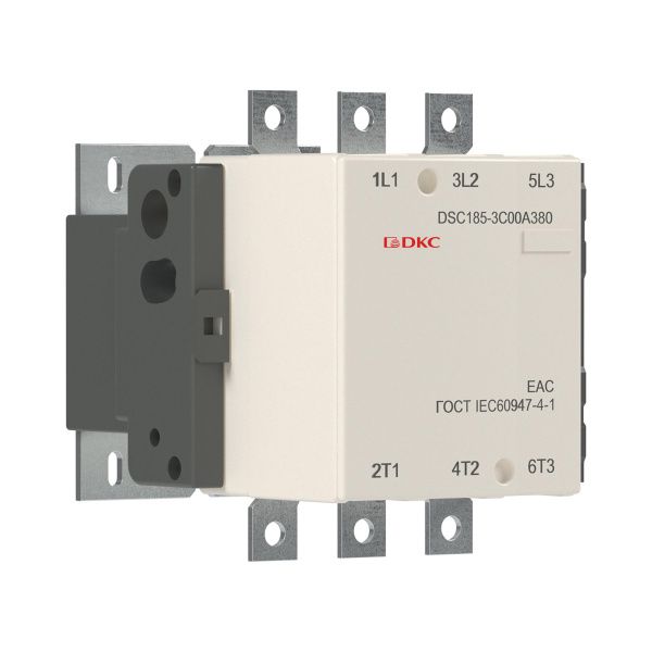 Магнитный контактор DSC185-3C00A380 185А 90кВт (AC3) кат 380В AC Магнитный контактор DSC185-3C00A380 185А 90кВт (AC3) кат 380В AC