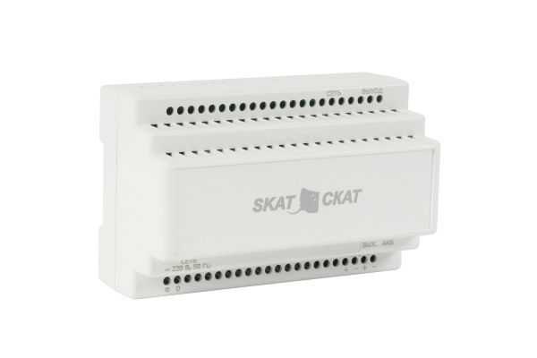 Источник бесперебойного питания SKAT-24-4.0 DIN (СКАТ ИБП-24/4-DIN) Источник бесперебойного питания SKAT-24-4.0 DIN (СКАТ ИБП-24/4-DIN)