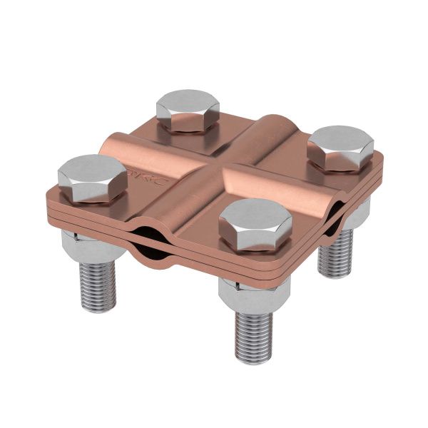 Соединитель пруток-пруток, D10 мм, медь Соединитель пруток-пруток, D10 мм, медь