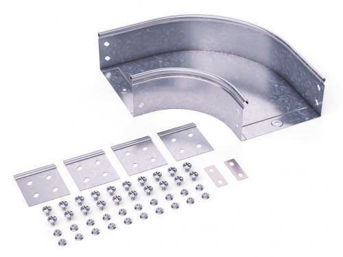 Угол CPO 90 горизонт.90° 500x80 в компл.с крепежн.элементами и соединит.пластинами,необходимыми для монтажа,нержавеющий Угол CPO 90 горизонт.90° 500x80 в компл.с крепежн.элементами и соединит.пластинами,необходимыми для монтажа,нержавеющий