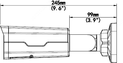 Цилиндрическая IP видеокамера Uniview IPC2328SB-DZK-I0. Изображение 1 Цилиндрическая IP видеокамера Uniview IPC2328SB-DZK-I0. Изображение 1