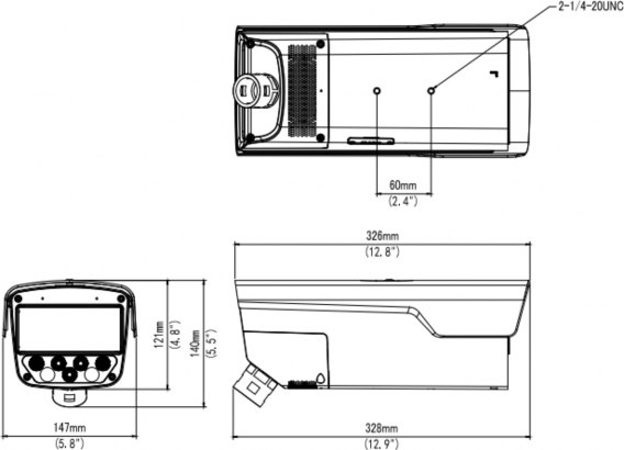 Цилиндрическая IP видеокамера Uniview IPC28184EA-ADX5K-F40-I1. Изображение 1 Цилиндрическая IP видеокамера Uniview IPC28184EA-ADX5K-F40-I1. Изображение 1