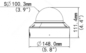 Купольная IP видеокамера Uniview IPC3235SB-ADZK-I0. Изображение 1 Купольная IP видеокамера Uniview IPC3235SB-ADZK-I0. Изображение 1