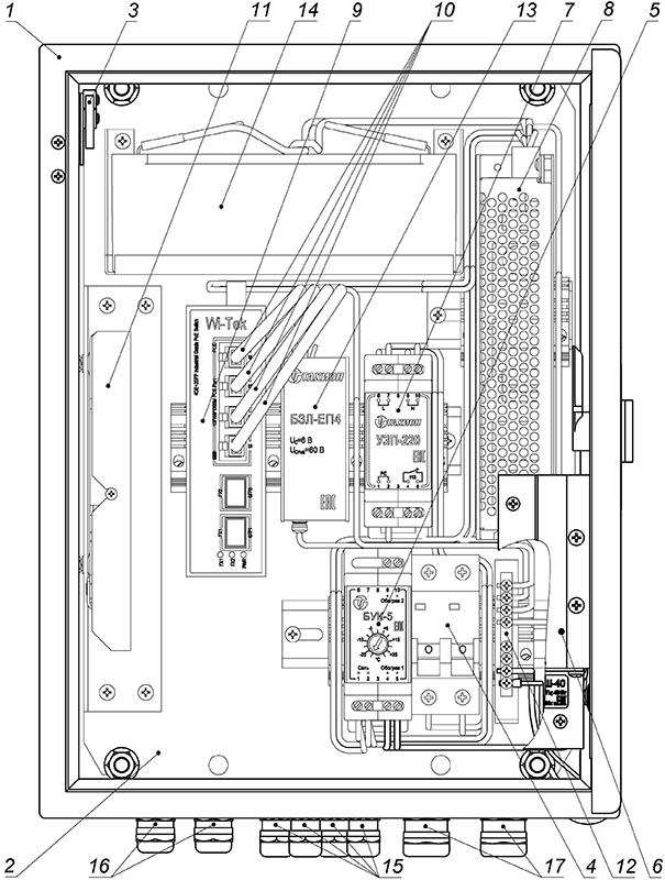Всепогодный узел коммутации ВУК-24-PoE+ Р1 У11 У71. Изображение 1 Всепогодный узел коммутации ВУК-24-PoE+ Р1 У11 У71. Изображение 1