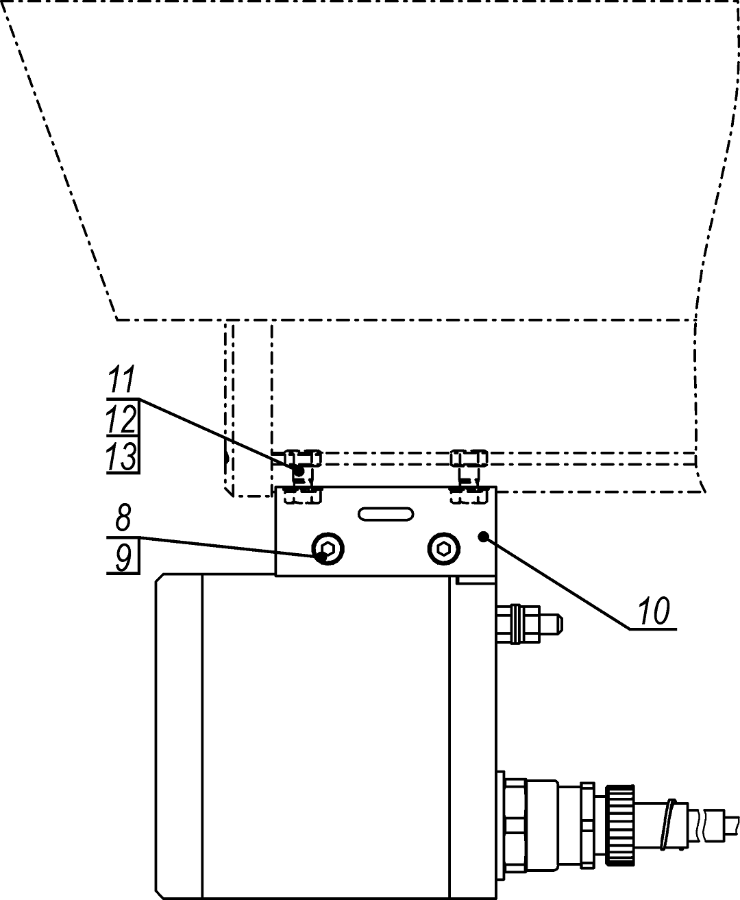 Прожектор белого света взрывозащищенныйПБС-50/20 А Ex. Изображение 1 Установка прожектора на видеока меру в термокожухах ТГБ-4Г Ех, ТГБ-4Р Ех, ТГБ-4Г Ех IIC и ТГБ-4Р Ех IIC