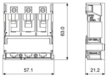 RBB-01. Изображение 1 Габаритные размеры RBB-01