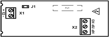 Внешний вид платы БРВ Блок реле внешний (БРВ), Перекидное =24В ~250 В, 6 А. Изображение 1
