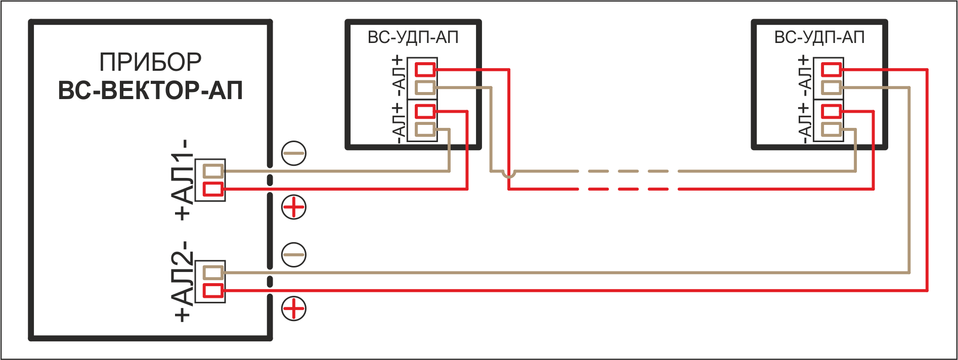 Схема подключения Устройство дистанционного пуска радиоканальное ВС-УДП-АП. Изображение 1