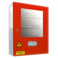 Шкаф для монтажа средств пожарной автоматики ШПС-24 исп.11 Красная дверь Шкаф для монтажа средств пожарной автоматики ШПС-24 исп.11 Красная дверь